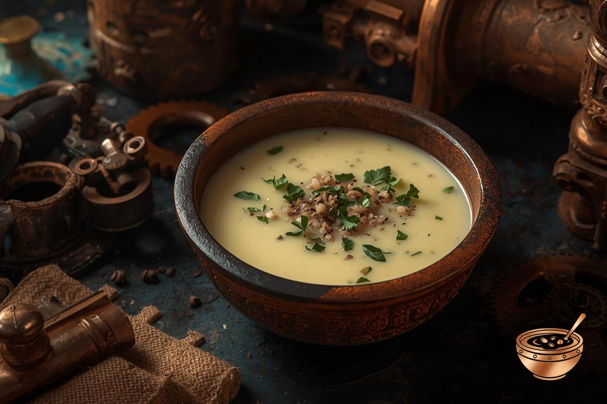 Matsvnis Supi - Georgian Yogurt Soup matsvnis supi georgian yogurt soup recipe | gear bites
